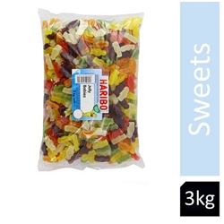 Haribo Mini Jelly Babies/Tiny Tots 3kg Bag