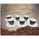 Fixtures Design Espresso Cup & Saucer 12 Piece Set