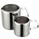 Fixtures Everyday Stainless Steel Milk Jug 200ml / 7oz