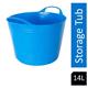 Gorilla Flexi Tub Blue 14 Litre