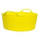Gorilla Flexi Tub Yellow Shallow 15 Litre