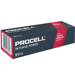 INTENSE BY PROCELL (9V/6LR61) - BOX OF 10 CELLS