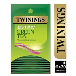 Twinings Green Tea with Jasmine Enveloped 20's
