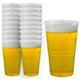 Plastic Half Pint Glasses 50's