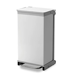 Hands Free, Removable body bin - 75 Litres - White Lid