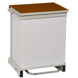 Bristol Maid BR Range 50 Ltr Bin With Brown Lid 