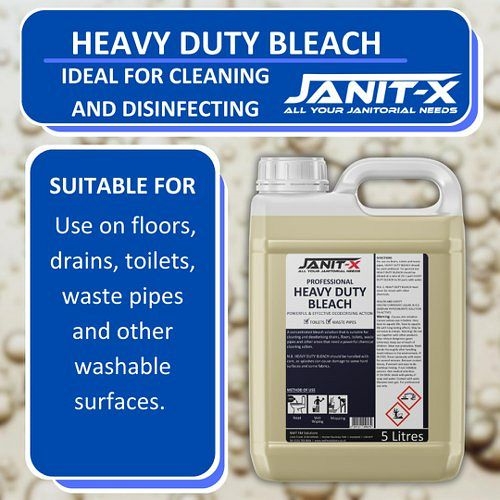 Janit F Buy Janit-X Professional Heavy Duty Bleach 5 Litre - 5615 / 9839 ...