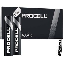 Duracell Procell AAA Pack 10's