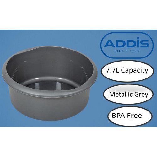 Buy Addis Metallic Round Bowl 7.7 Litre - 300384 - 5010303058849 ...