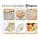 Belgravia Bamboo Paddle Skewers 9cm Pack 100's