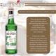 Monin Green Mint Coffee Syrup 1 Litre 