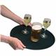 Fixtures 35.5cm/14inch Black Plastic Round Tray