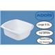 Addis Large Washing White Bowl 9.5 Litre
