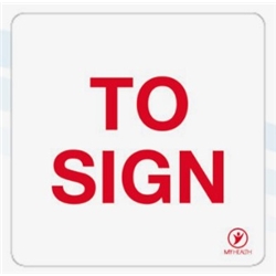 To Sign 38X38Mm Labels TSL