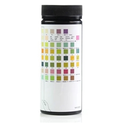 JUSCHEK URINALYSIS STRIPS - 10 PARAMETER (x100 strips) (P)