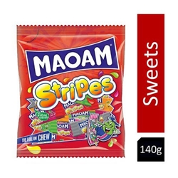 Haribo Maoam Stripes 140G Bag