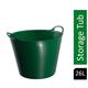 Gorilla Flexi Tub Green 26 Litre
