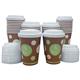Belgravia 10oz Biodegradable Paper Cups 50's