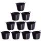 Gorilla Flexi Tub Black Recycled 14 Litre