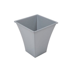 Wham Silver Square Metallica Planter 23cm H307