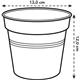 Elho Green Basics Grow Pot 13cm LEAF GREEN