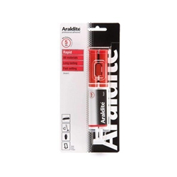 Araldite Rapid Syringe Epoxy Adhesive 24ml