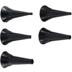 100 disposable ear specula 3mm black for ri-scope L1/L2, pen-scope