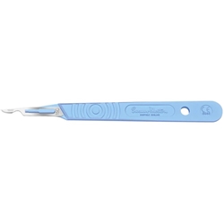 Sterile Disposable Scalpel - Blade No. 15C w/ Handle - Pack of 10