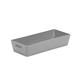 Wham Grey Rectangular Studio Basket 2.01 1 Litre