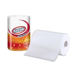Nicky Jumbo White Kitchen Roll