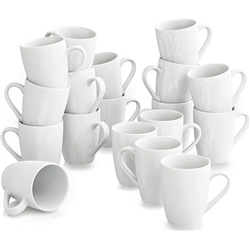 Fixtures Stylish 12oz Plain White Conical Mug