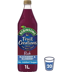 Robinsons Fruit Creations Blackberry & Blueberry Squash 1 Litre