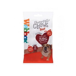 Webbox Prime Chomping Chews Beef 200g