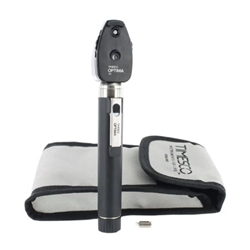 Optima pocket opthalmoscope in pouch