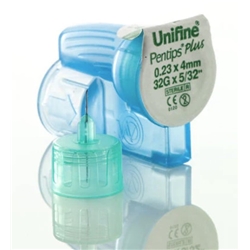 Unifine Pentips Plus Diabetes Medication Injection pen needle -4mm x32G x100 