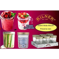 Kilner WIDE MOUTH PRESERVE Jar 0.35 Litre (0025.898)