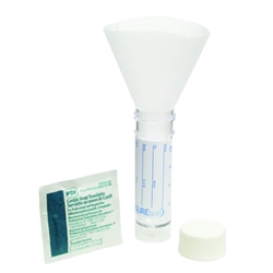 MSU Urine Sample Pots with Plastic Cone - Sterile - with swab