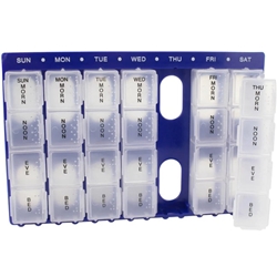 PILL ORGANISER 28 COMP TRAY WEEKLY