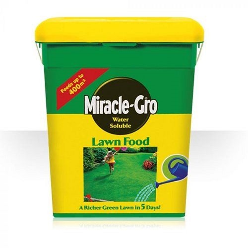 Buy MiracleGro Water Soluble Lawn Food 2kg 004960 5000308210915