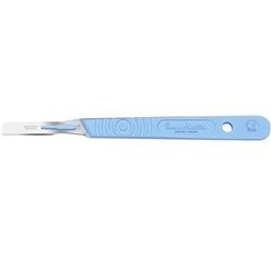 Sterile Disposable Scalpel - Blade No. 14 w/ Handle - Pack of 10