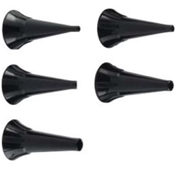 10 reuseable specula 02mm black for ri-scope L3 otoscope