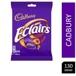 Cadbury Chocolate Eclairs 130g Bag (Pack of 12) 648324
