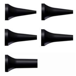 100 disposable ear specula 4mm black for ri-scope L3 otoscope