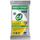 Cif Professional Lemon Multipurpose Wipes 100's - PACK (4)