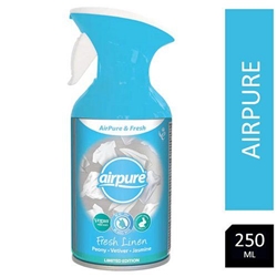 Airpure & Fresh Trigger Spray Fresh Linen 250Ml