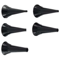 Pack of 100 pcs. disposable speculas, Ø 5 mm, black, for e-scope®