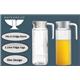 Ravenhead Fridge Jug White Lid 1 Litre