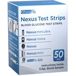 Nexus Test Strips x 50