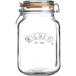 Kilner SQUARE CLIP TOP Jar 2 Litre (0025.513)