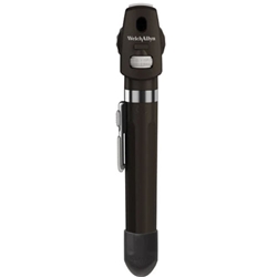 Pocket LED Ophthalmoscope - Blackberry with handle